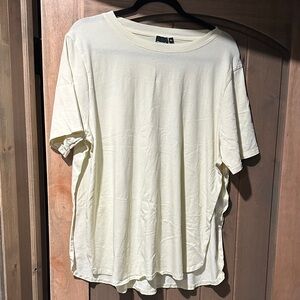 Mono B Butter Yellow Short Sleeve Tee